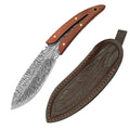 Forged Boning Knife Cutting Meat Knife Sharp Chef's Knife Slicing Knife Feather Textured Home Kitchen Tools With Holster